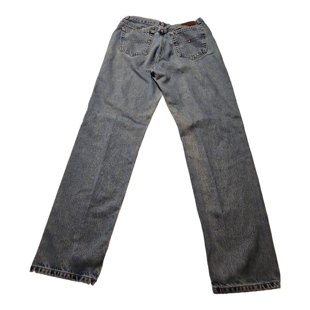 Vintage Tommy Hilfiger Jeans Women's 10 Stone Wash Y2K Classic Preppy - Picture 9 of 10